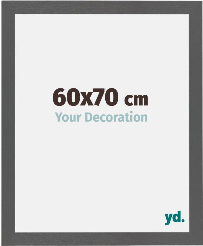 Your Decoration Fotolijst 60x70cm Antraciet MDF Mura