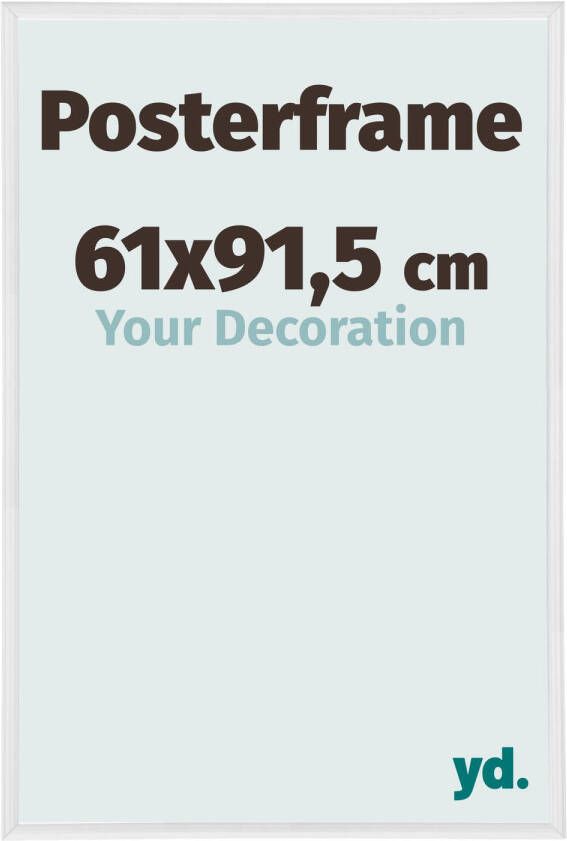 Your Decoration Posterlijst 61x91 5cm Wit Hoogglans Kunststof Paris