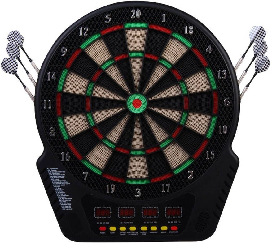 Zenzee Dartbord Darts Darten Elektronisch dartbord 44 x 51 5 x 3 2 cm