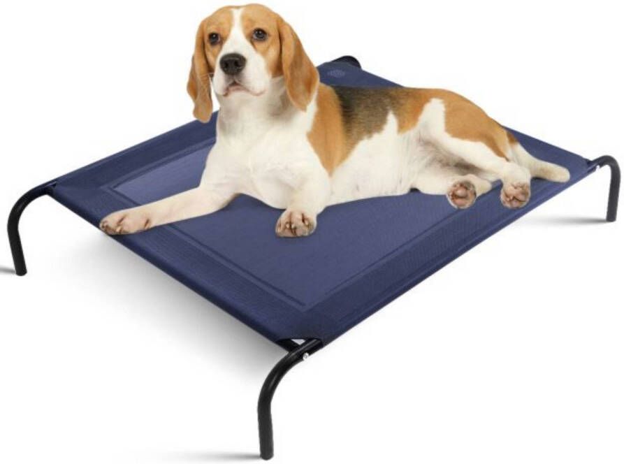 Zenzee Hondenbed Hondenstretcher Honden ligbed Hondenmand XL 110x68cm Blauw