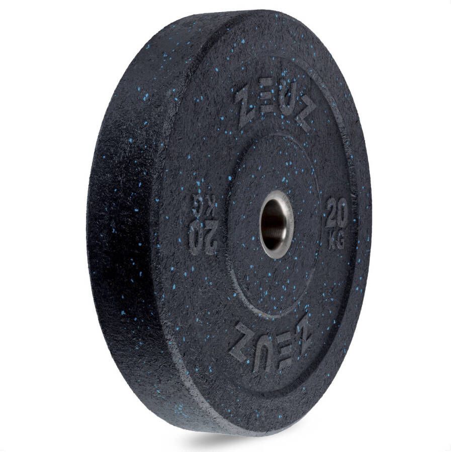 ZEUZ 1 Stuk Halterschijf 20 KG Gewichten Set 20kg Bumper Plates voor 50 mm Halter Crossfit & Fitness