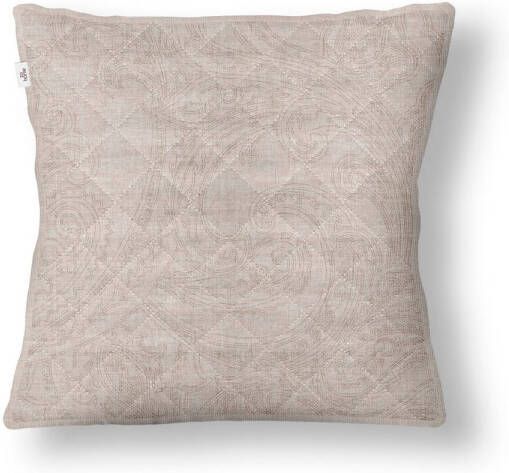 Zo Home Sierkussen Paisley di Lino beige 50x50cm