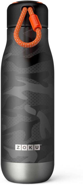 Zoku Drinkbeker Hydration 500 ml Roestvast Staal Multicolor