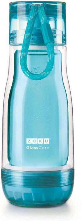 Zoku Hydration Everyday 325ml drinkbeker (Kleur: blauw)