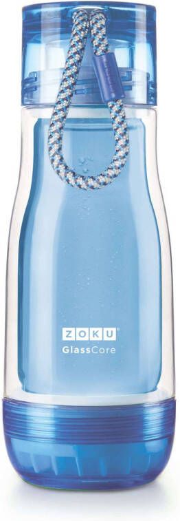 Zoku Hydration Everyday 325ml drinkbeker (Kleur: donkerblauw)