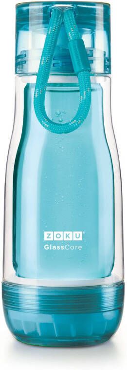 Zoku Hydration Everyday 325ml drinkbeker (Kleur: blauw)