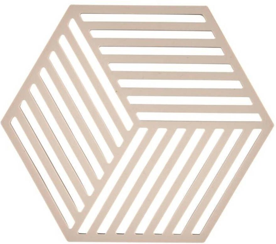 Zone Denmark Pannenonderzetter Hexagon Desert 16 x 14 cm