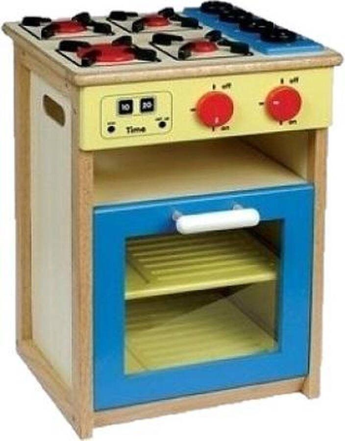 1234feest.nl Fornuis Speelkeuken Blauw*