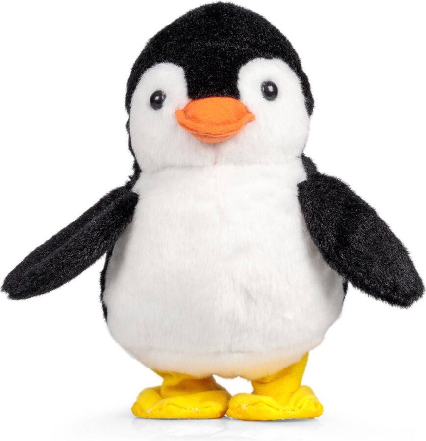 123diepvriesvoer.nl Happy The Penguin Dansende Pinguïn Pinguïnknuffel Op Batterijen Bewegende Knuffel Met Geluid Mumble