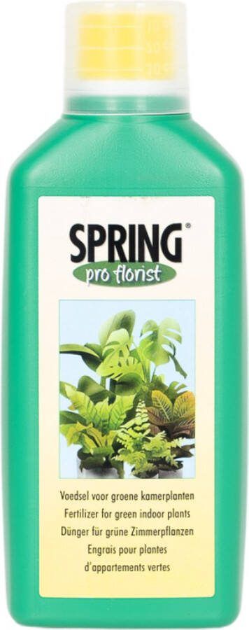 123flora.nl Plantenvoeding Groene kamerplanten 500ml