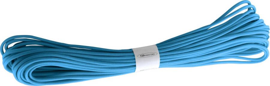 123paracord Paracord 425 type II Dunkel Cyan 15 meter