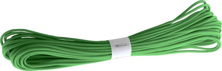 123paracord Paracord 425 type II Grass Grun 15 meter