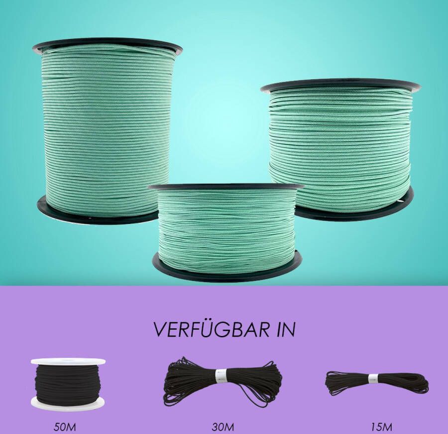 123paracord Paracord 425 type II Pastel Lilac 15 Meter