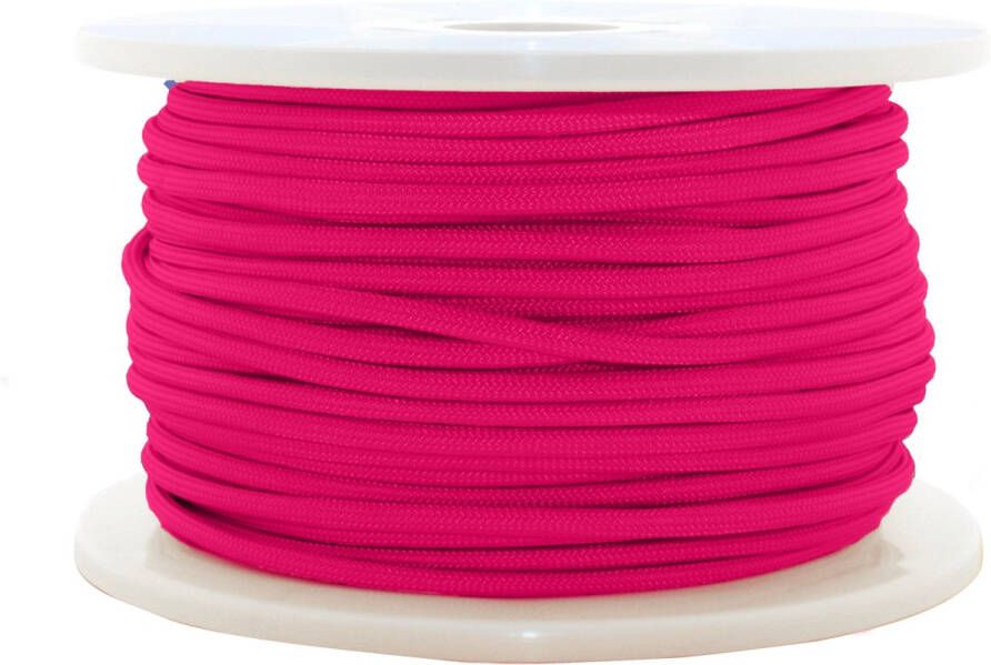 123paracord Paracord 425 type II Rubine Rood 50 Meter