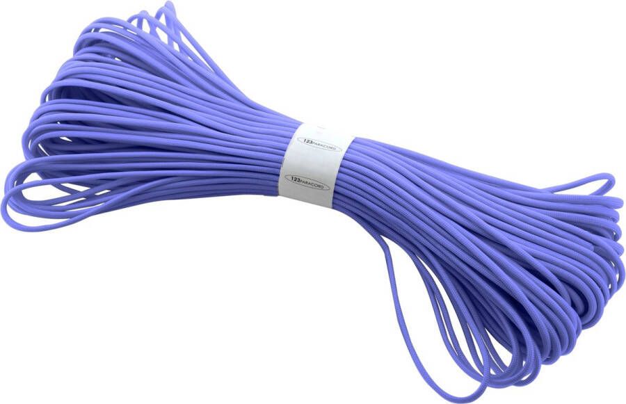 123paracord Paracord 425 type II Signature Lila 30 Meter