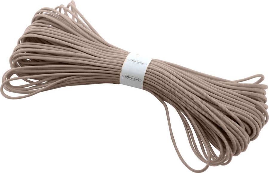 123paracord Paracord 425 type II Taupe 30 Meter