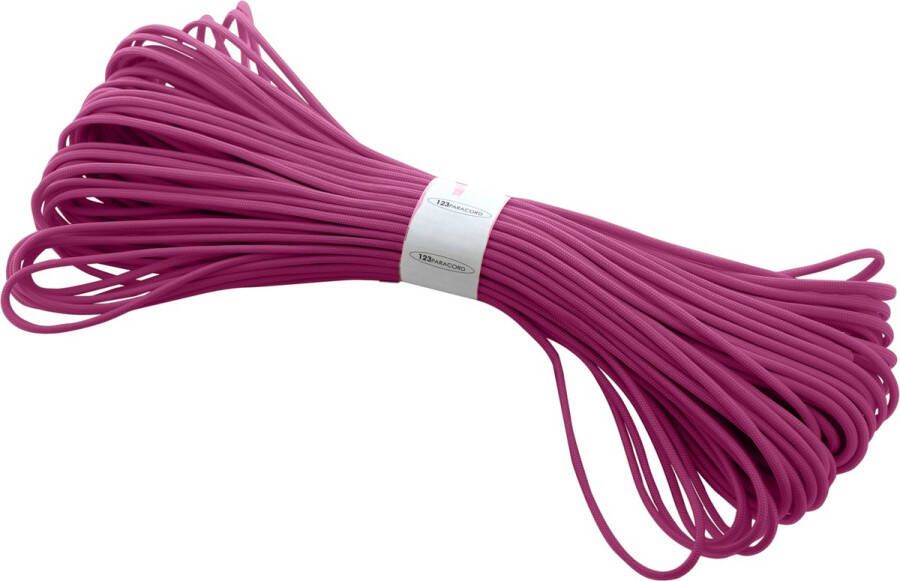 123paracord Paracord 425 type II Wildberry 30 Meter