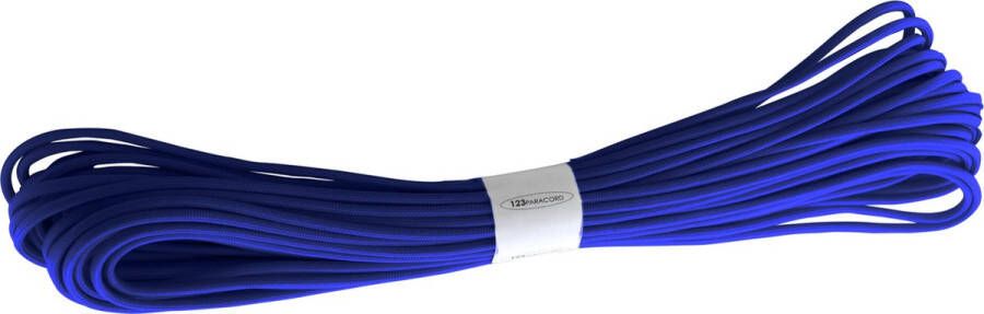 123paracord Paracord 550 type III Electric Blauw 15 meter