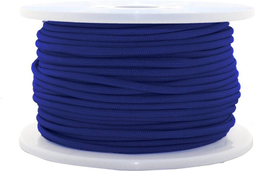 123paracord Paracord 550 type III Electric Blauw 50 meter