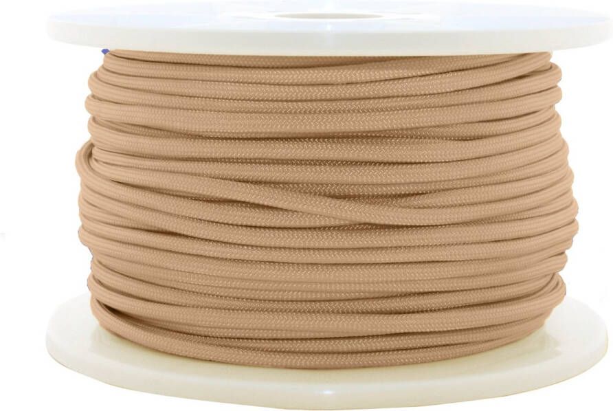 123paracord Paracord 550 type III Light Taupe 50 Meter