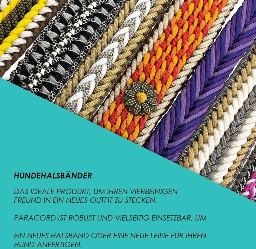 123paracord Paracord 550 type III Pastel Lilac 15 Meter