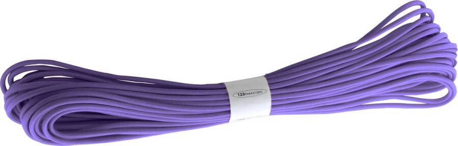 123paracord Paracord 550 type III Pastel Paars 15 Meter