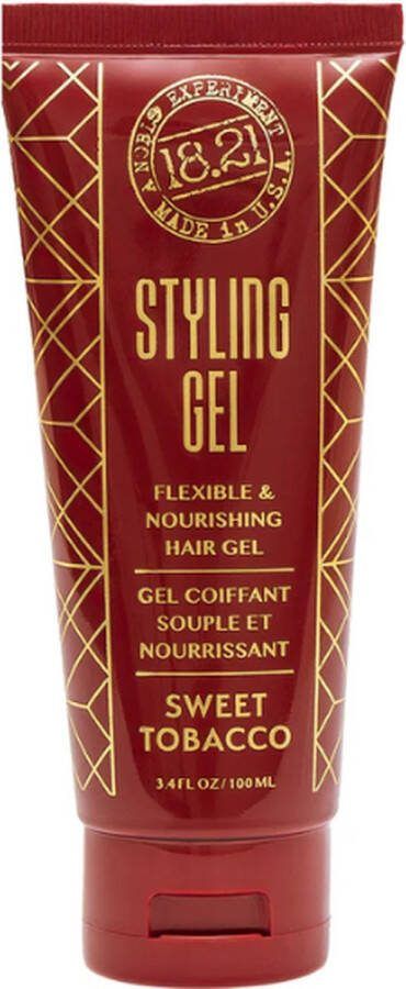 18.21 Man Made Styling Gel Sweet Tobacco 100 ml