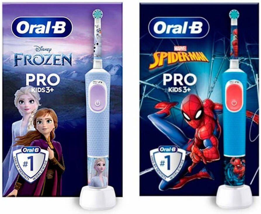 Oral B Vitality Pro 103 Kids Mix Frozen Spiderman Tandenborstel