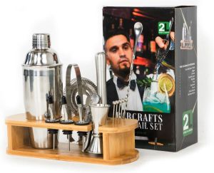 2-L Home & Garden BarCrafts Cocktailset 16-delig incl standaard