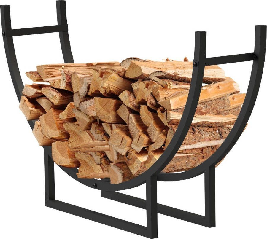 Haardhoutrek Design Houtrek Houtopslag 55x92x21cm