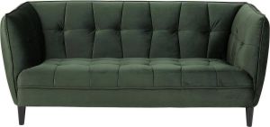 24Designs Coco Bank 2.5-Zits Bosgroen Fluweel