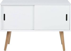 24Designs Dressoir Madra 2 Deurs L100 X B38 X H69.5 Cm Wit