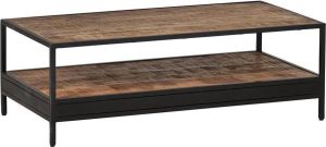 24Designs Fabrique Salontafel B120 X D60 X H40 Cm Mangohout Metaal