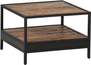 24Designs Fabrique Salontafel B60 X D60 X H40 Cm Mangohout Metaal