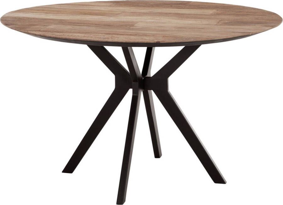 DTP Home Dining table Metropole round 78xØ130 cm recycled teakwood