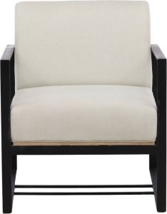 24Designs Noé Fauteuil Gebroken Wit Linnen