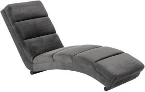 24Designs Relax Fauteuil Sneaky Velvet Grijs Fluweel