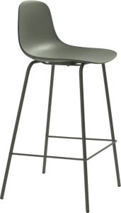 24Designs Robina Barkruk Set Van 2 Zithoogte 67 Cm Olijfgroen