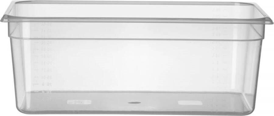24Horeca Gastronormbak Polypropyleen 1 1 200mm