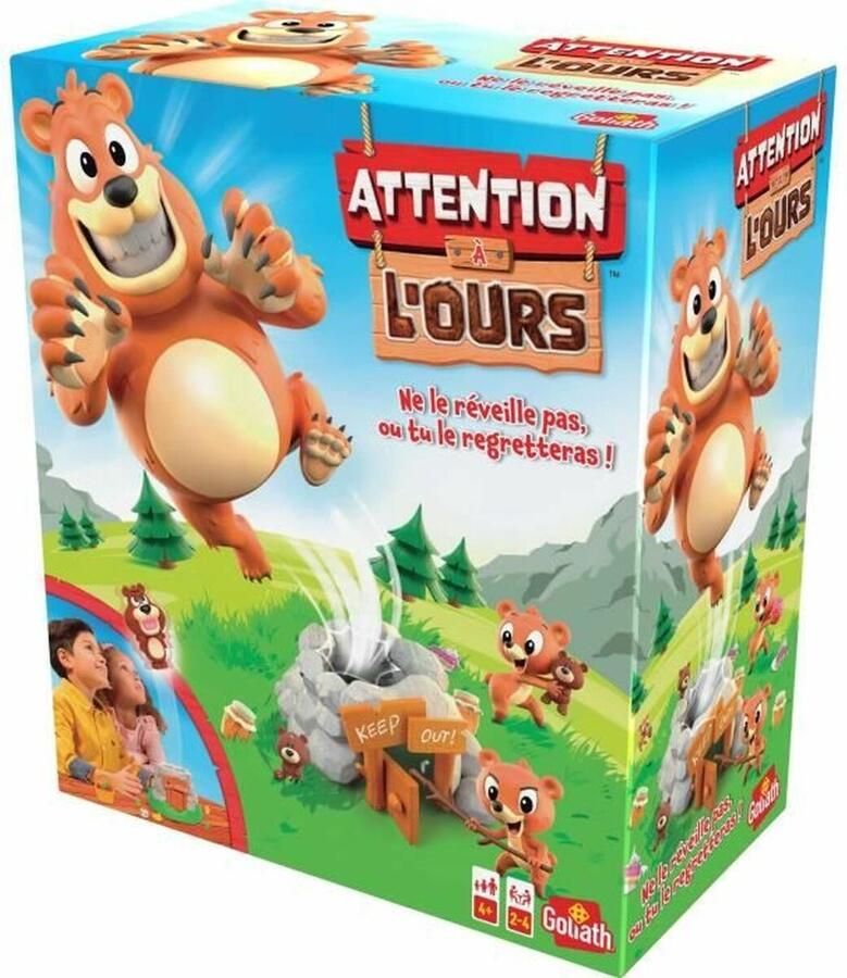 2554 Bordspel Goliath Attention à L'Ours (FR)