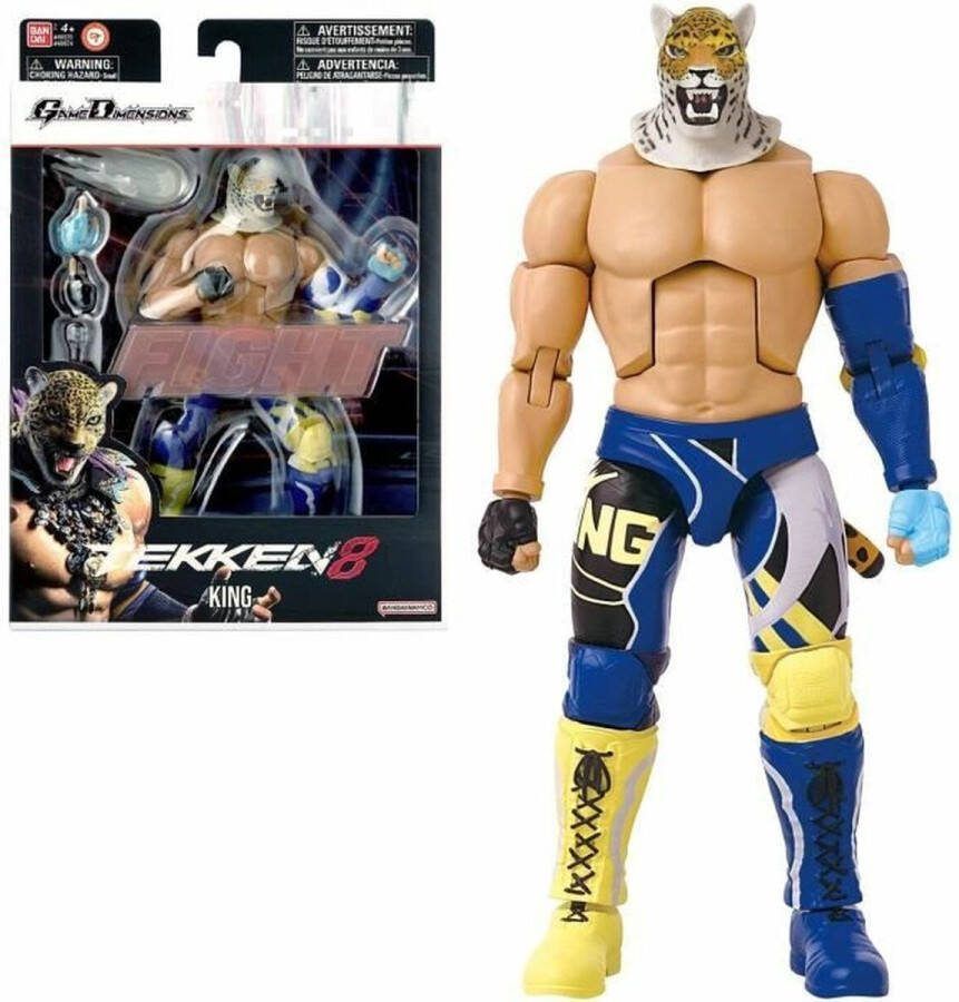 2575 Bandai Tekken Actiefiguur 17 cm Afmetingen King Game 40674