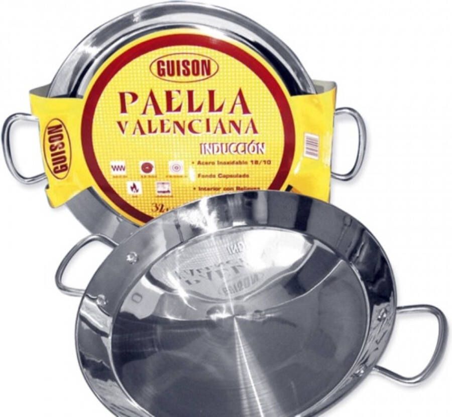 Guison Paella Pan 74046 Roestvrij staal (46 cm)