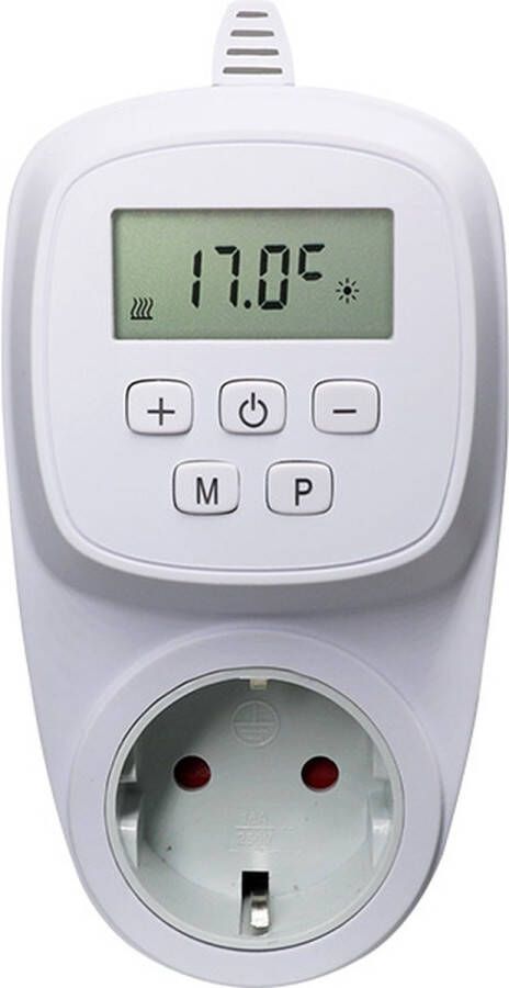 2Heat programmeerbare stekker stopcontact thermostaat TC300 FR penaarde (België; Frankrijk)