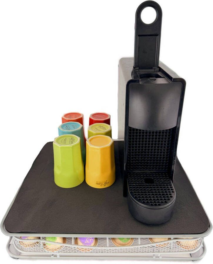 3 BMT 3BMT Capsulehouder met Lade Perfecte Koffiecups houder voor Nespresso