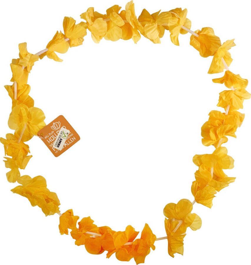 3 BMT 3BMT Hawaii Krans Oranje ketting ideale Oranje Gadget voor EK WK of Koningsdag