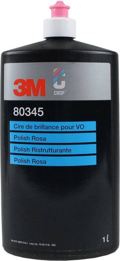 3M 80345 Polish Rosa Autowas Roze dop Duurzame bescherming Snel uit te poetsen en schoon te maken Geen vlekken op rubbers en kunststoffen
