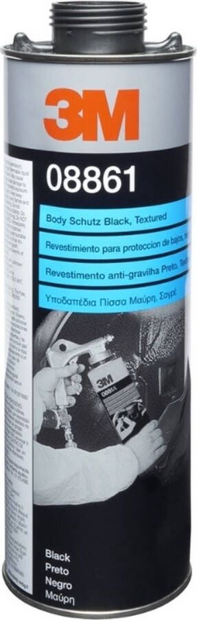 3M Bodembescherming 1 l zwart