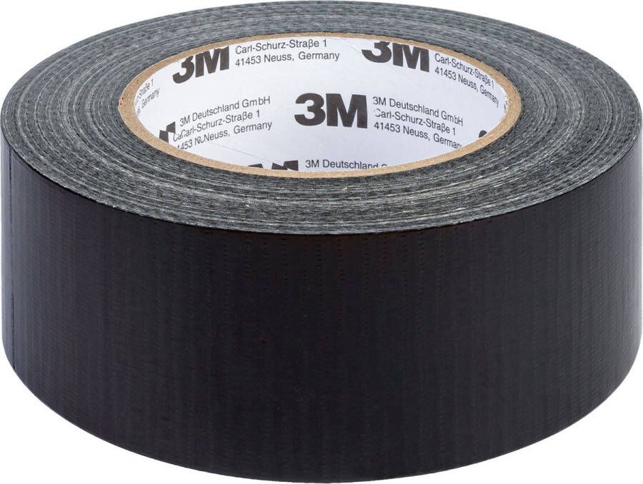 3M Ducttape Zwart Als je het niet kan maken met duct tape dan gebruik je te weinig duct tape! Afmetingen: 50 x 5 cm Veelzijdig in gebruik Weerbestendig Geschikt voor binnen en buiten