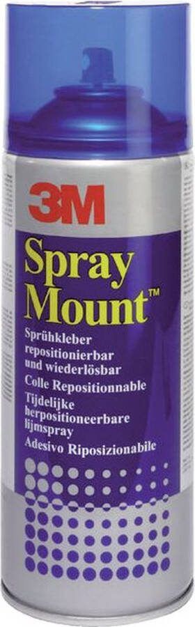 3M Lijm Spraymount spuitbus 400ml 1 stuk 12 stuks