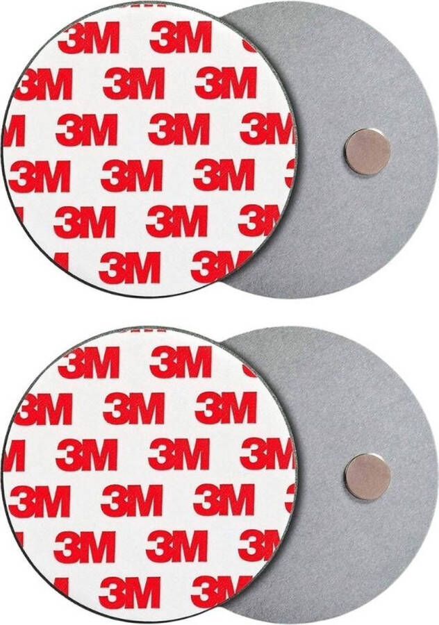 3M Rookmelder Bevestiging Magneet Ophangsysteem Magneten Rookmelder magneet Montageset Brandmelder 2 stuks